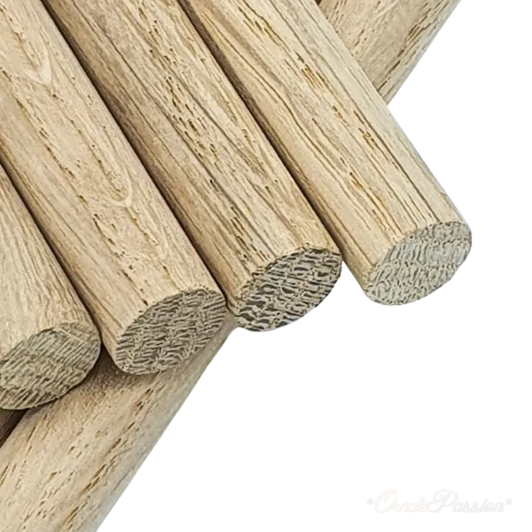 Oak Dowel 10mm x 300mm Length - Pack of 10 Dowels