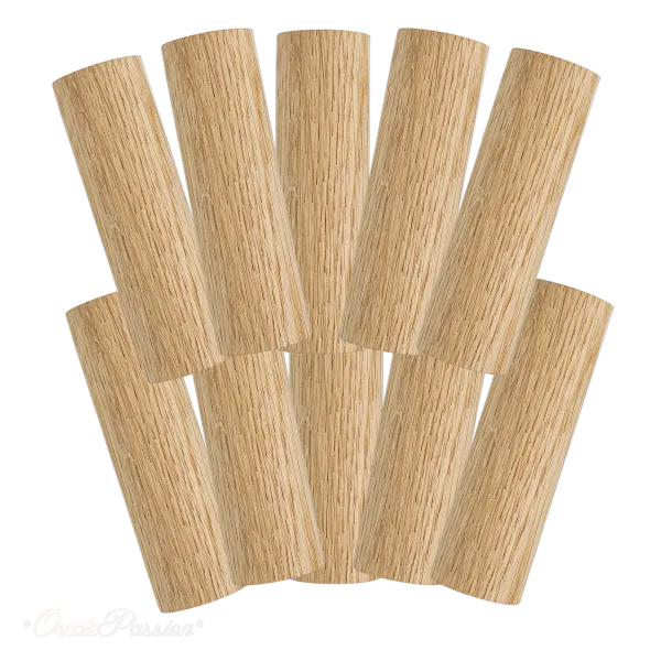 Oak Dowel 25mm x 100mm Length - Pack of 10 Dowels