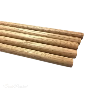 Oak Dowel 35mm x 450mm Length - Pack of 3 Dowels