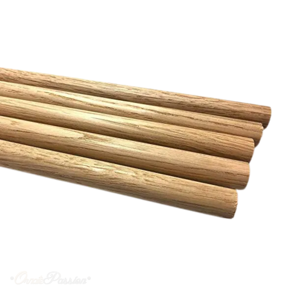 Oak Dowel 35mm x 450mm Length - Pack of 3 Dowels