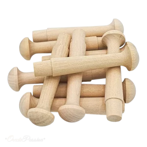 Birch Shaker Peg 1 3/4 inch - Pack of 20