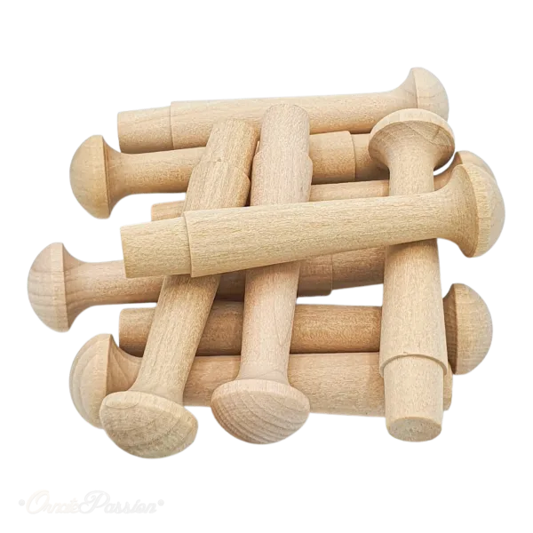 Birch Shaker Peg 1 3/4 inch - Pack of 20