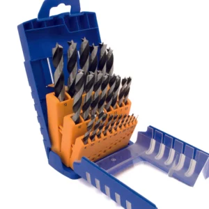 CV Wood Twist Drill Bit Set 25 piece set