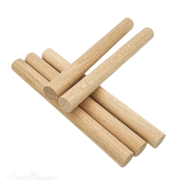Oak Dowel 20mm x 300mm Length - Pack of 5 Dowels