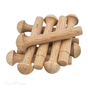 Oak Shaker Peg 3.5 inch - Pack of 20