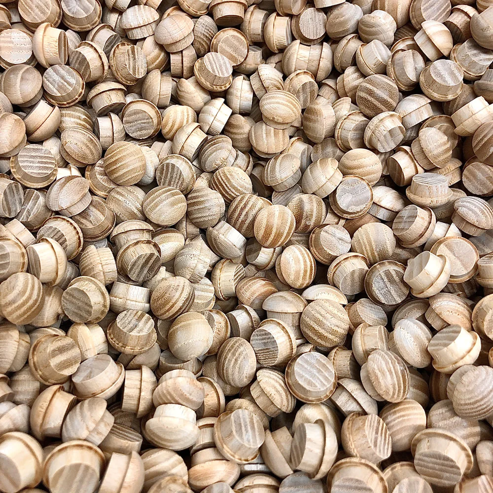 Ash mushroom plug 6.5mm Pack of 100
